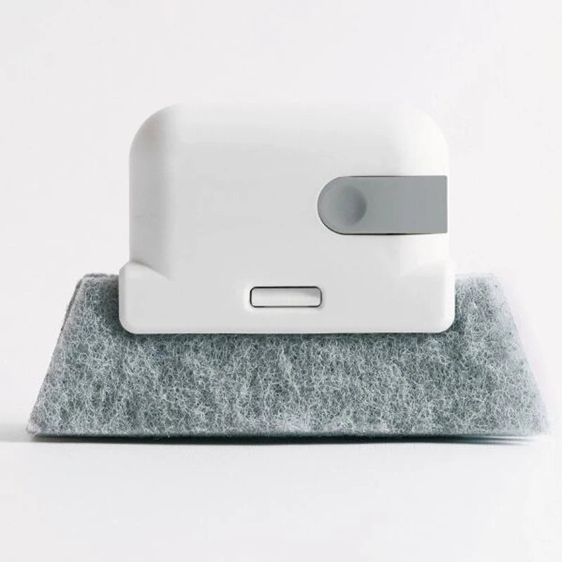Window Groove Cleaning Brush and Cloth for Household Gaps and Surfaces