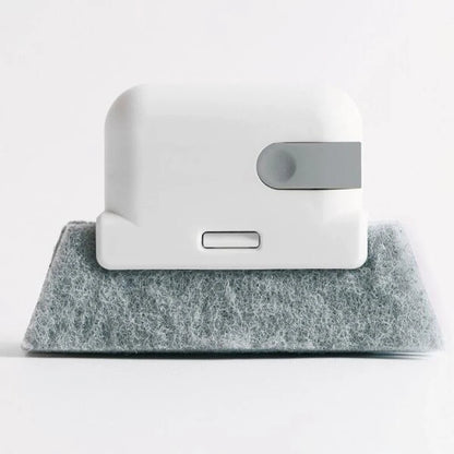 Window Groove Cleaning Brush and Cloth for Household Gaps and Surfaces